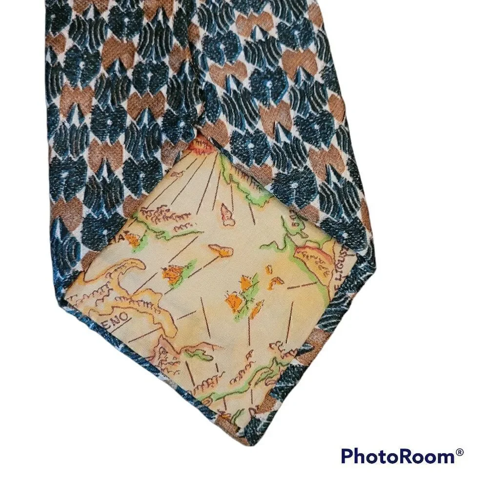 Pierre Balmain vintage silk tie